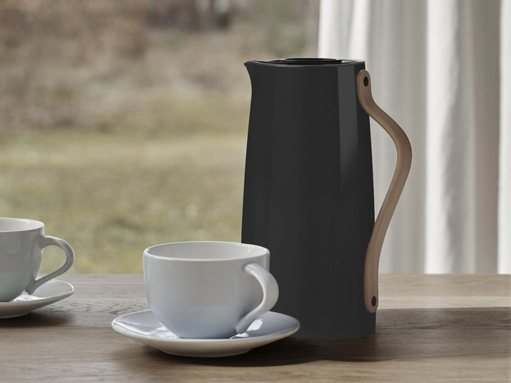 Термокувшин для кави Stelton Emma чорний 1.2 л (Stelton X-200-2) - зображення 2