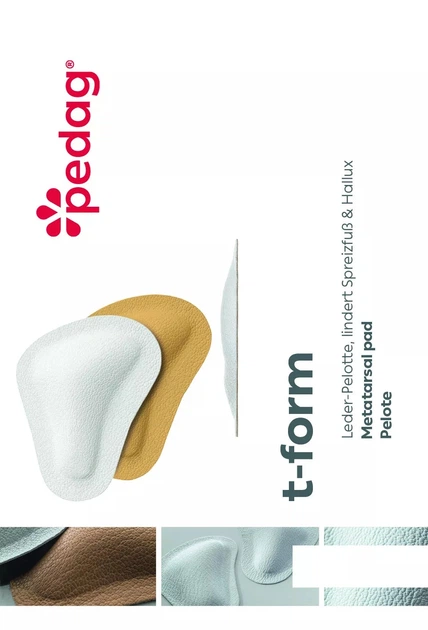 Пелот Т-образный для поперечного свода стопы Pedag T-FORM 160 - Фото 4 Пелот Т-образный для поперечного свода стопы Pedag T-FORM 160 - изображение 4