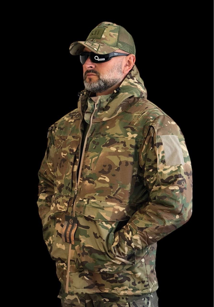 Зимова тактична куртка Omni-Heat Army Multicam L - зображення 1