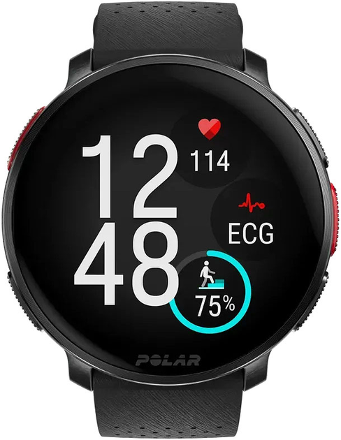 Smartwatch Polar Vantage V3 S-L Black (725882064437) - obraz 2