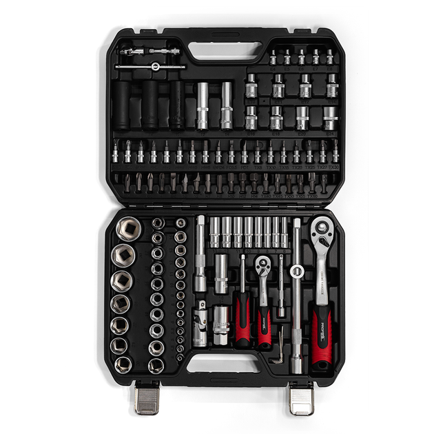 Набор инструментов 1/2" & 1/4" 111 ед. SUPER LOCK PROFLINE 68111 - изображение 2