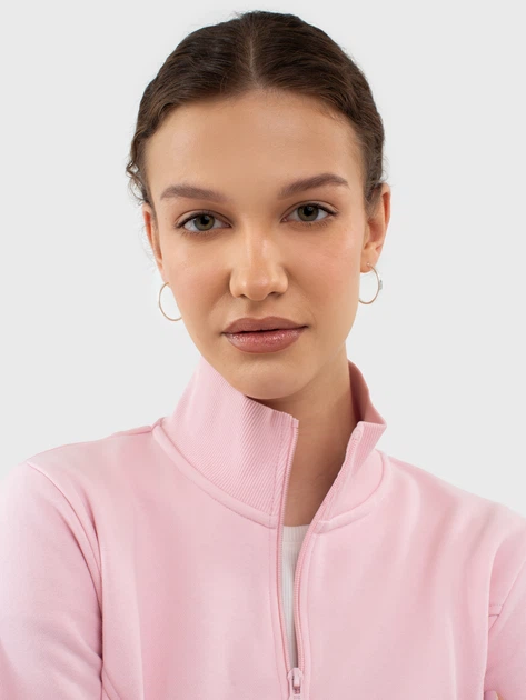 Bluza damska rozpinana streetwear z kołnierzykiem Big Star Chitasana XS Różowa (5900714713485) - obraz 6