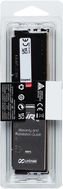 Оперативна пам'ять Kingston Fury DDR5-6000 16384MB PC5-48000 Beast Black (KF560C30BBE-16) - зображення 5