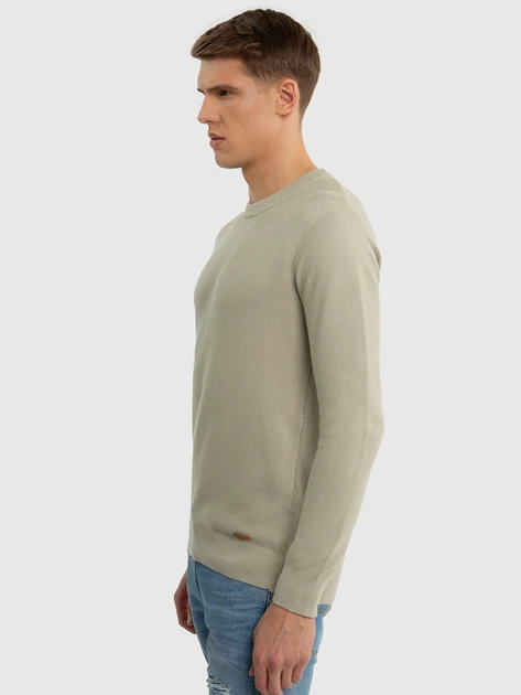 Sweter męski bawełniany Big Star Raidat L Zielony (5900714698270) - obraz 5