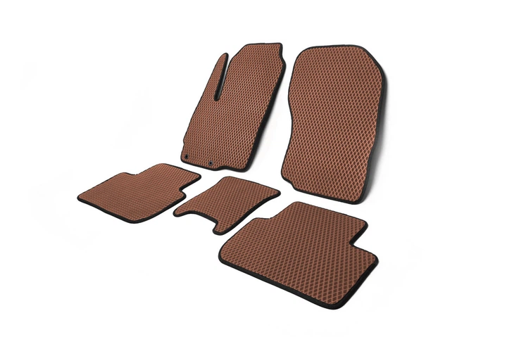 Килимки EVA (Коричневий) для Mitsubishi Outlander 2012-2021 рр - зображення 2