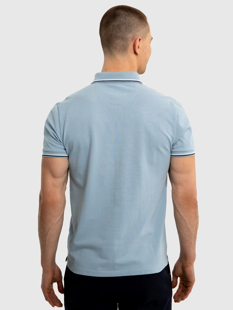 Koszulka polo męska Big Star Cardi M Niebieska (5900714699703) - obraz 2