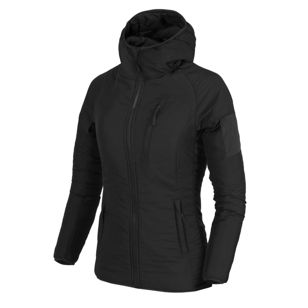 Куртка жіноча Helikon-Tex WOLFHOUND Hoodie, Black S/Regular (KU-WWH-NL-01) - изображение 1