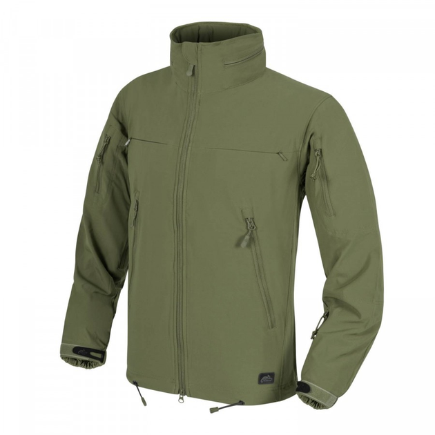 Куртка Helikon-Tex Cougar Qsa + Hid - Soft Shell Windblocker, Olive green L/Regular (KU-CGR-SM-02) - зображення 1