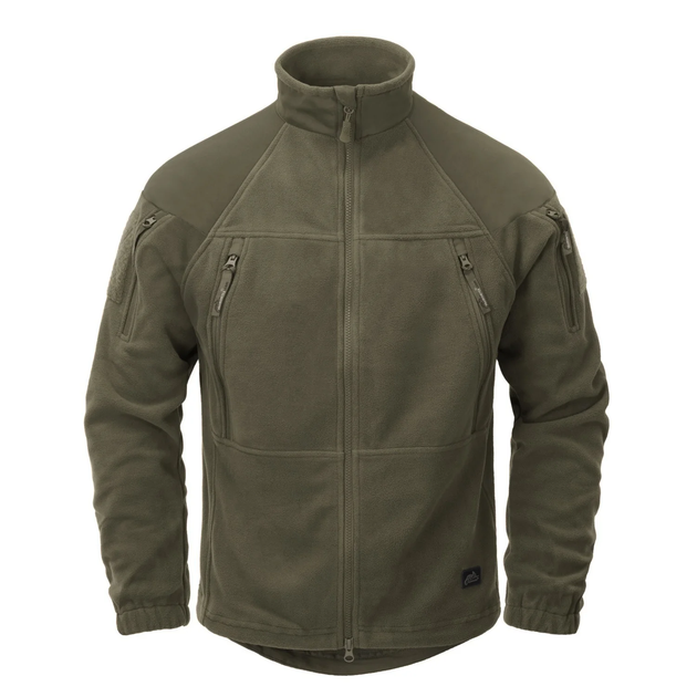 Куртка Helikon-Tex STRATUS - Heavy Fleece, Taiga green 2XL/Regular (BL-STC-HF-09) - зображення 2