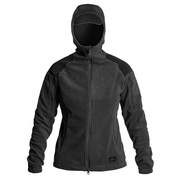 Куртка жіноча Helikon-Tex CUMULUS - Heavy Fleece, Black L/Regular (BL-CBW-HF-01) - изображение 2