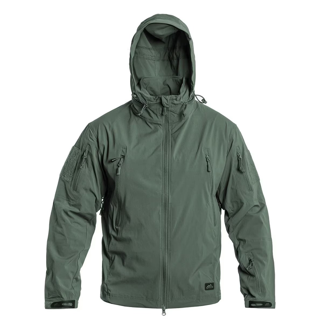 Куртка Helikon-Tex TROOPER - StormStretch, Alpha green L/Regular (KU-TRP-NL-36) - зображення 2