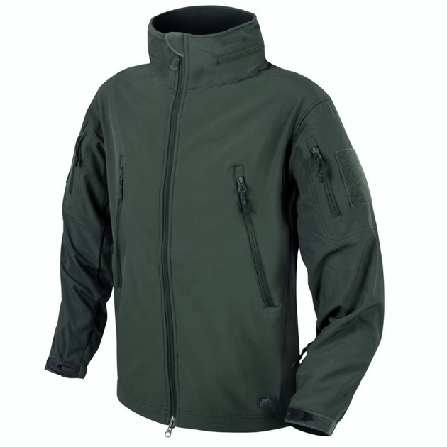 Куртка Helikon-Tex GUNFIGHTER - Shark Skin Windblocker, Jungle green M/Regular (KU-GUN-FM-27) - зображення 1