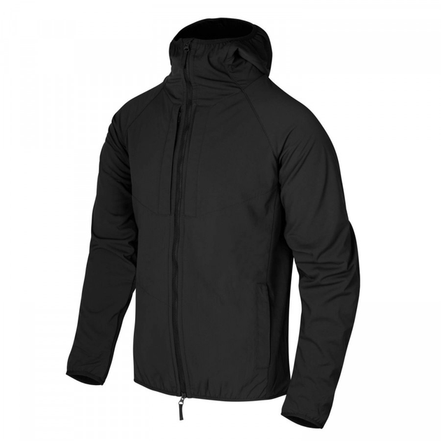 Куртка Helikon-Tex URBAN HYBRID SOFTSHELL - StormStretch, Black S/Regular (KU-UHS-NL-01) - изображение 1