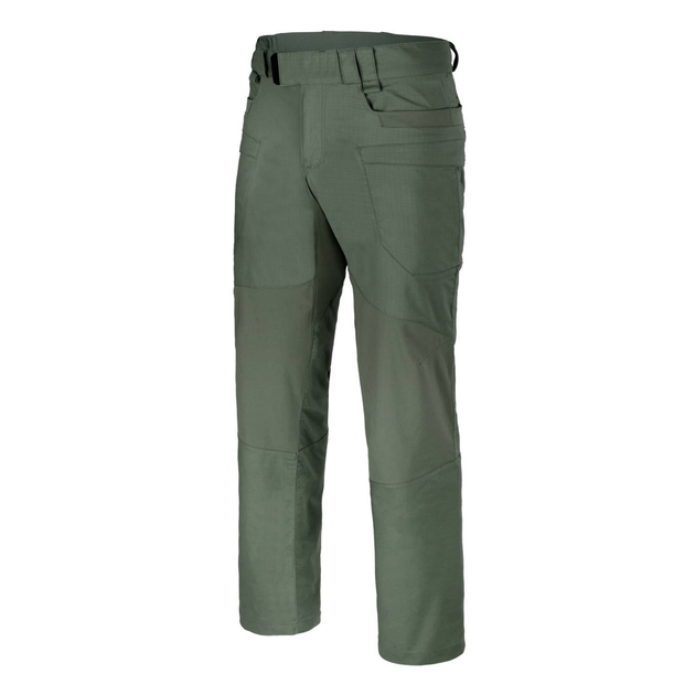 Брюки Helikon-Tex HYBRID TACTICAL - PolyCotton Ripstop, Olive drab 4XL/Regular (SP-HTP-PR-32) - зображення 1