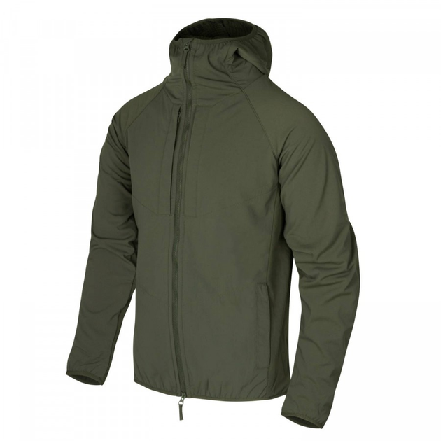 Куртка Helikon-Tex URBAN HYBRID SOFTSHELL - StormStretch, Taiga green L/Regular (KU-UHS-NL-09) - изображение 1