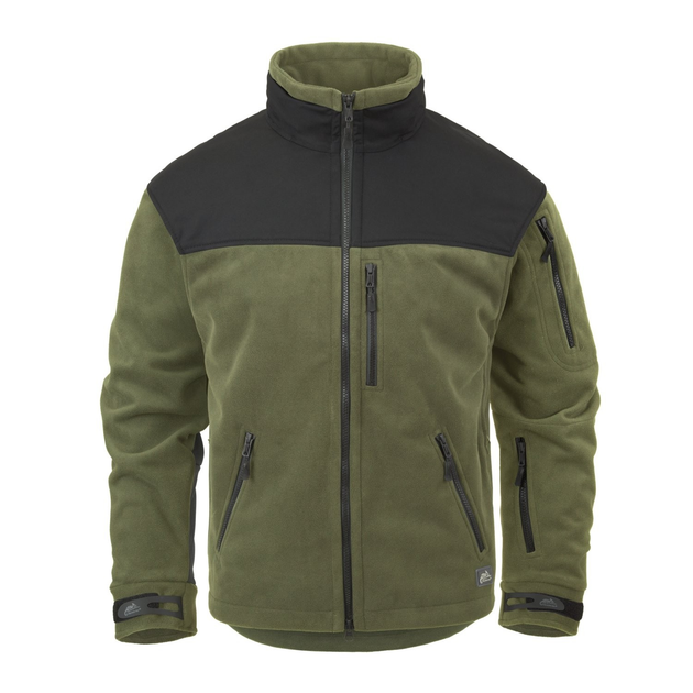 Куртка Helikon-Tex CLASSIC ARMY - Fleece Windblocker, Olive green/Black XL/Regular (BL-CAF-FM-16) - зображення 2