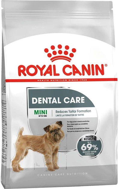 Сухий корм для собак Royal Canin Mini Dental Care 3 кг (3182550894371) (12210309) - зображення 1