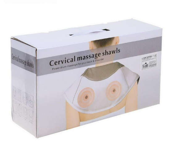 Массажный воротник Cervical Massage Shawls 9 режимов вибромассажа для шеи поясницы спины MD11786 WJ27 - изображение 5