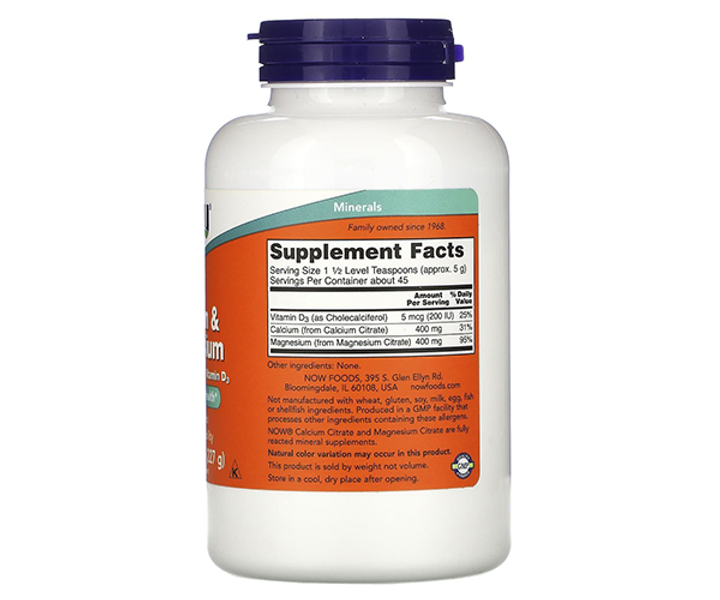 Кальцій та магній з витамином D3 NOW Foods (Calcium&Magnesium with ...