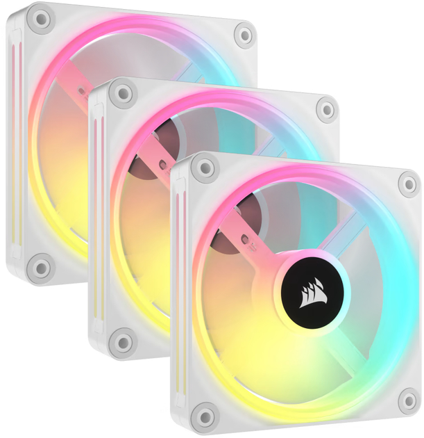 Кулер Corsair iCUE LINK QX120 RGB 120мм PWM (CO-9051006-WW) - зображення 8