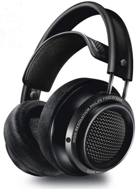 Студійні дротові навушники Philips Fidelio X2HR/00 Чорні Б/В - Фото 1 Студійні дротові навушники Philips Fidelio X2HR/00 Чорні Б/В - зображення 1