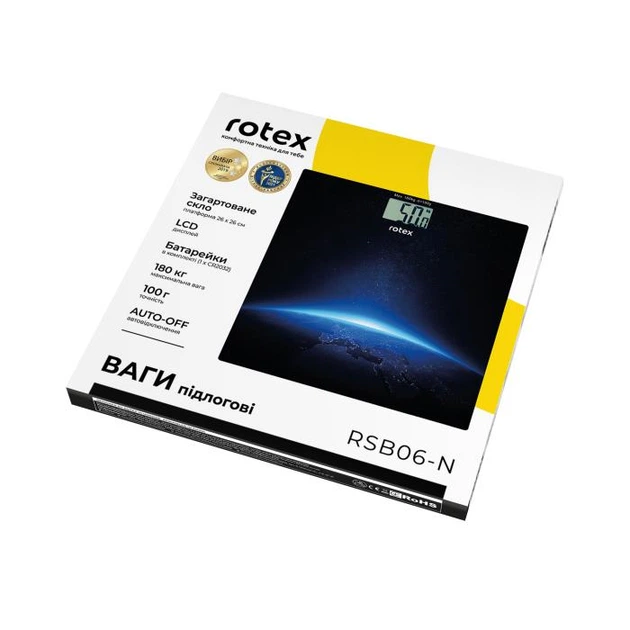 Весы напольные ROTEX RSB06-N - Фото 5 Весы напольные ROTEX RSB06-N - изображение 5