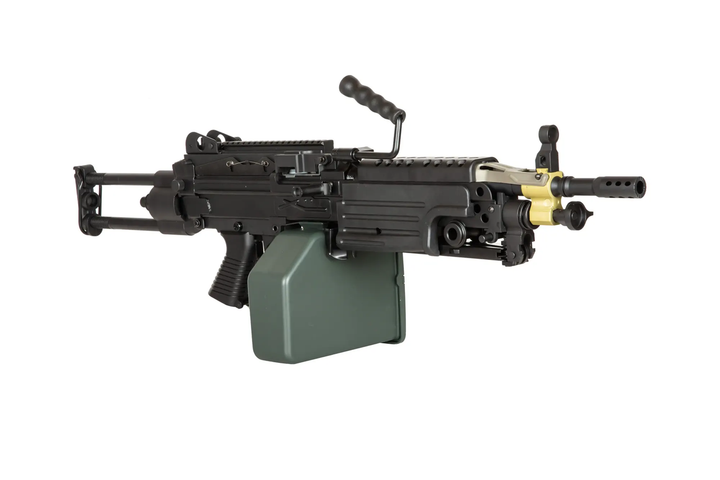 Кулемет SA-249 PARA EDGE™ - BLACK [Specna Arms] - зображення 4