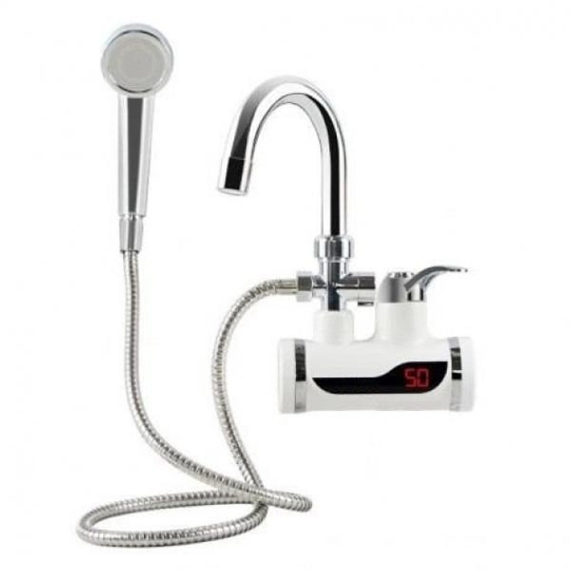 Мини бойлер водонагреватель душ Water Heater MP 5208 электрический с боковым подключение - изображение 2