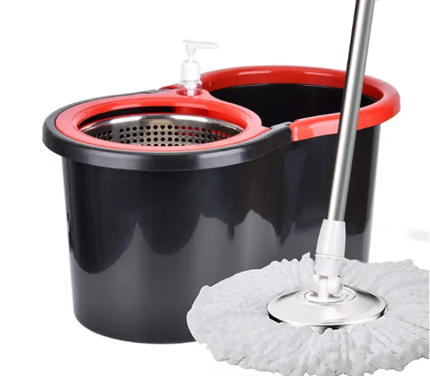 Запасная тряпка для швабры Spin Mop 360, веревочная из микрофибры - изображение 2