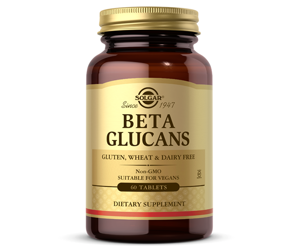 Бета глюкан Solgar (Beta Glucans) 200 мг 60 таблеток SOL00235 - изображение 1