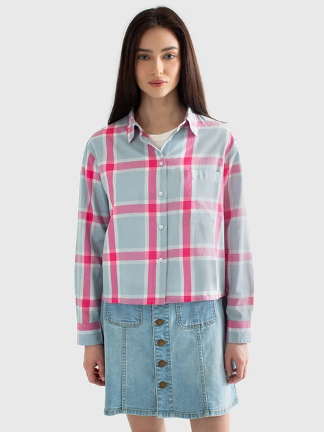 Koszula damska Big Star Sendi S Niebieska (5900714714628) - obraz 1