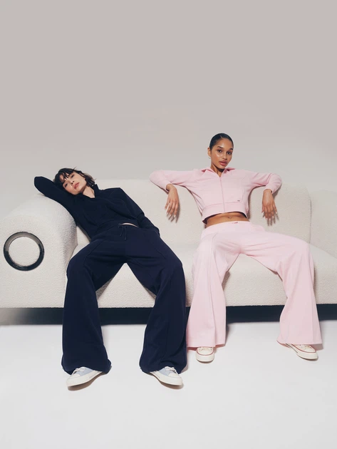 Bluza damska rozpinana streetwear z kołnierzykiem Big Star Chitasana XS Różowa (5900714713485) - obraz 5