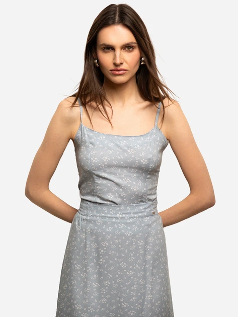 Top damski na ramiączkach Big Star Firona M Niebieski (5900714722807) - obraz 5