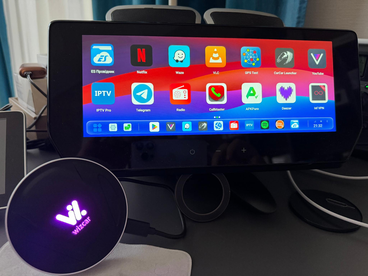 Авто Android приставка WIZCAR M3 Pro - 8/128 для VW ID.4 ID.6 - зображення 5