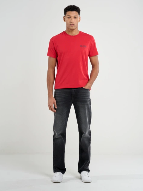 Jeansy regular fit męskie Big Star Colt W36L34 Grafitowe (5900714706029) - obraz 4