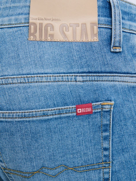 Jeansy slim fit męskie Big Star Deric W33L34 Niebieskie (5900714704322) - obraz 6