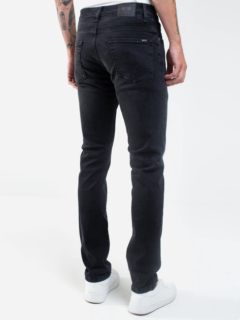 Jeansy slim fit męskie Big Star Nader W38L32 Czarne (5900714680350) - obraz 2