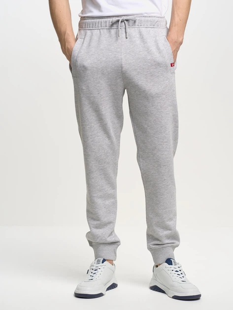 Spodnie dresowe męskie Big Star Pylyp XL Szare (5900714626044) - obraz 1
