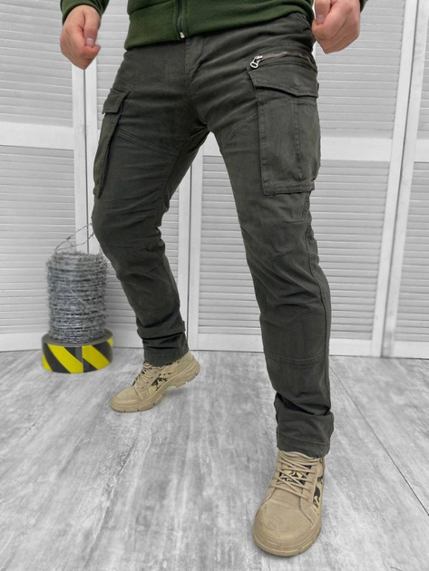 Тактичні штани leon haki XL - зображення 1