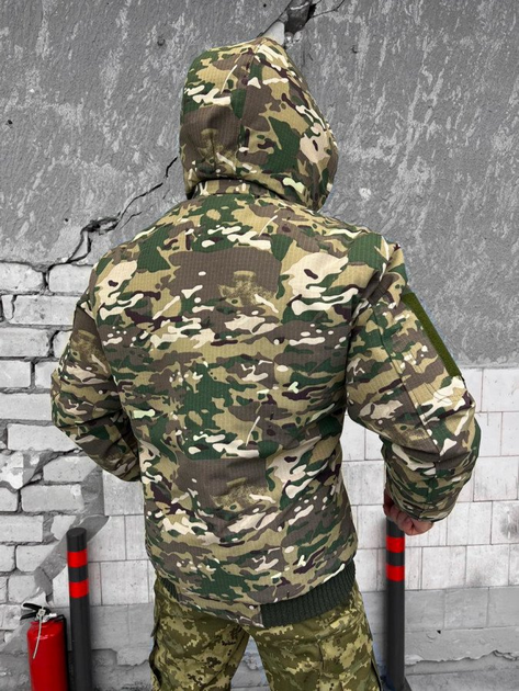 Тактическая куртка утеплённая logostac мультикам XL - изображение 2