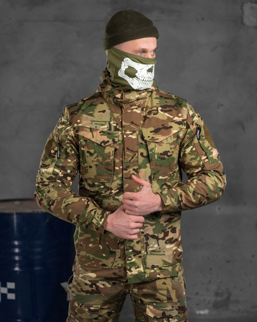 Весенняя тактическая куртка мультикам рипстоп вафелька tactic ii M - изображение 1