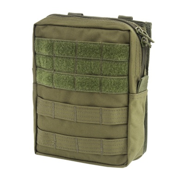 Підсумок вертикальний MIL-TEC MOLLE Belt Pouch Large Olive - зображення 1