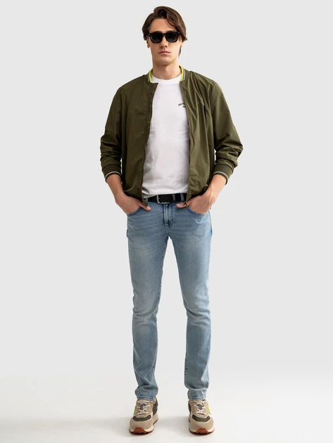 Koszulka męska Big Star Vincer L Biała (5900714719678) - obraz 5