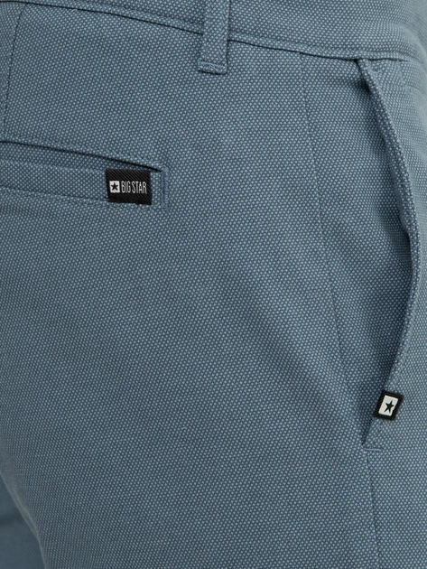 Spodnie chinosy męskie Big Star Erhat W36L32 Niebieskie (5900714719258) - obraz 6