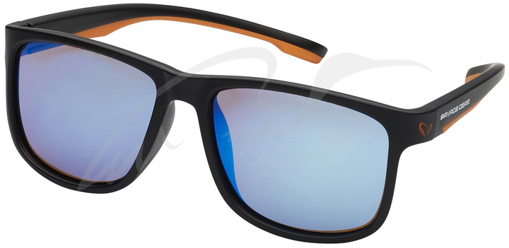 Окуляри Savage Gear Savage 1 Polarized Sunglasses Blue Mirror - зображення 1