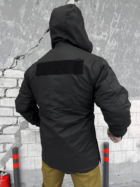 Зимняя тактическая куртка island black S - изображение 2