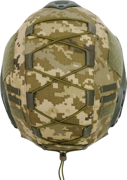 Кавер на шлем Кіборг FAST-1 MM-14 Cordura Pixel (k7023) - Фото 4 Кавер на шлем Кіборг FAST-1 MM-14 Cordura Pixel (k7023) - изображение 4