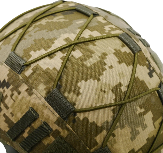 Кавер на шлем Кіборг FAST-1 MM-14 Cordura Pixel (k7023) - Фото 8 Кавер на шлем Кіборг FAST-1 MM-14 Cordura Pixel (k7023) - изображение 8