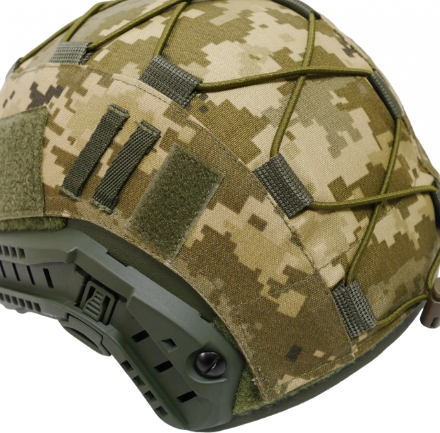 Кавер на шлем Кіборг FAST-1 MM-14 Cordura Pixel (k7023) - Фото 10 Кавер на шлем Кіборг FAST-1 MM-14 Cordura Pixel (k7023) - изображение 10