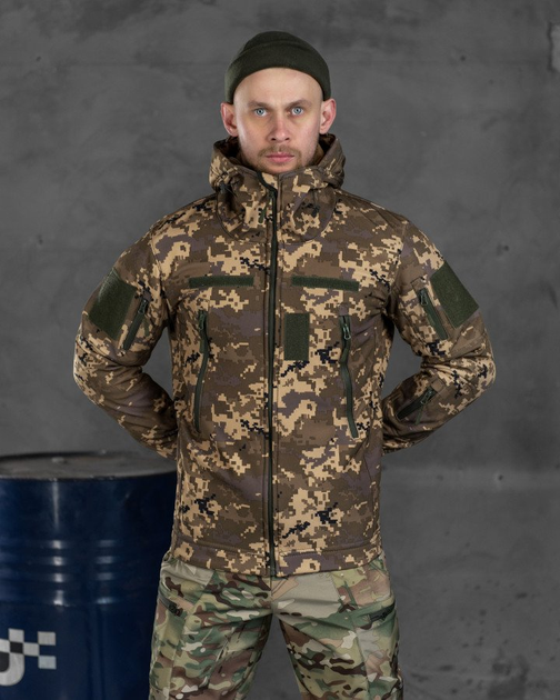 Весняна тактична куртка kord піксель XXL - зображення 1